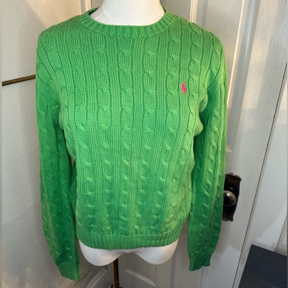 Ralph Lauren Sweaters - Ralph Lauren Cable Knit Crew neck Sweater